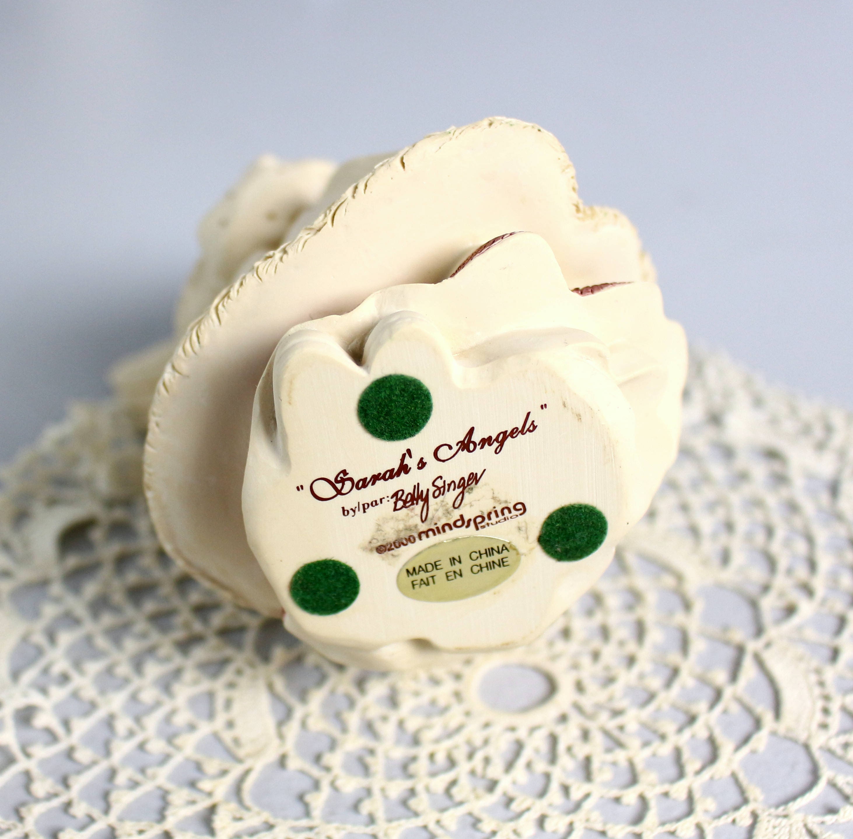 Sarah's Angels® Figurine, Vintage Singing Angel, Collectible