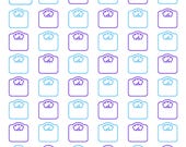 Weight Loss Tracker Printable | 52-Week Fitness Planner, Goal Tracker & Progress Journal