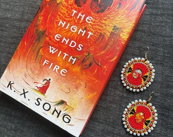 The Night Ends With Fire Earrings