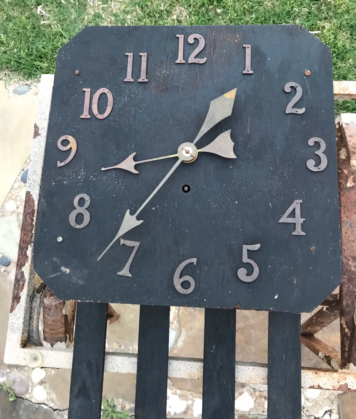 New Haven Mission Style 8 Day Wall Clock fixateur supérieur Etsy