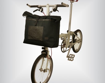 Sac cabas en toile géant pour Brompton avec bandoulière réglable, sac de week-end, très grand sac fourre-tout, idée cadeau pour les amateurs de Brompton