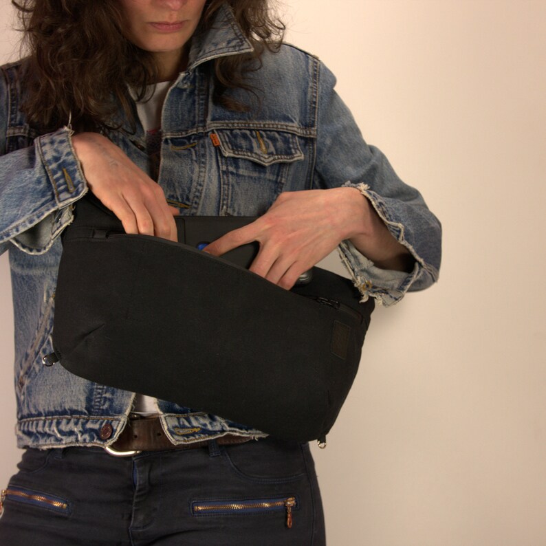 Big Size Sling Bag Large Size Cross Body Fanny Pack Etsy