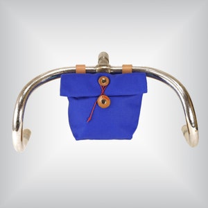 Handlebar Bag / Canvas Saddle Bag / Tool Bag /  Cross Body Bag /  Bum Bag Fanny Bag / Womens Saddle Bag /  Mens Saddle Bag by La Jefa & sons