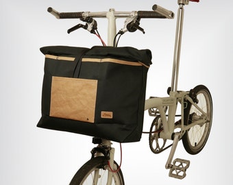 Sac cabas en toile géant pour Brompton avec bandoulière réglable, sac de week-end, très grand sac fourre-tout, idée cadeau pour les amateurs de Brompton