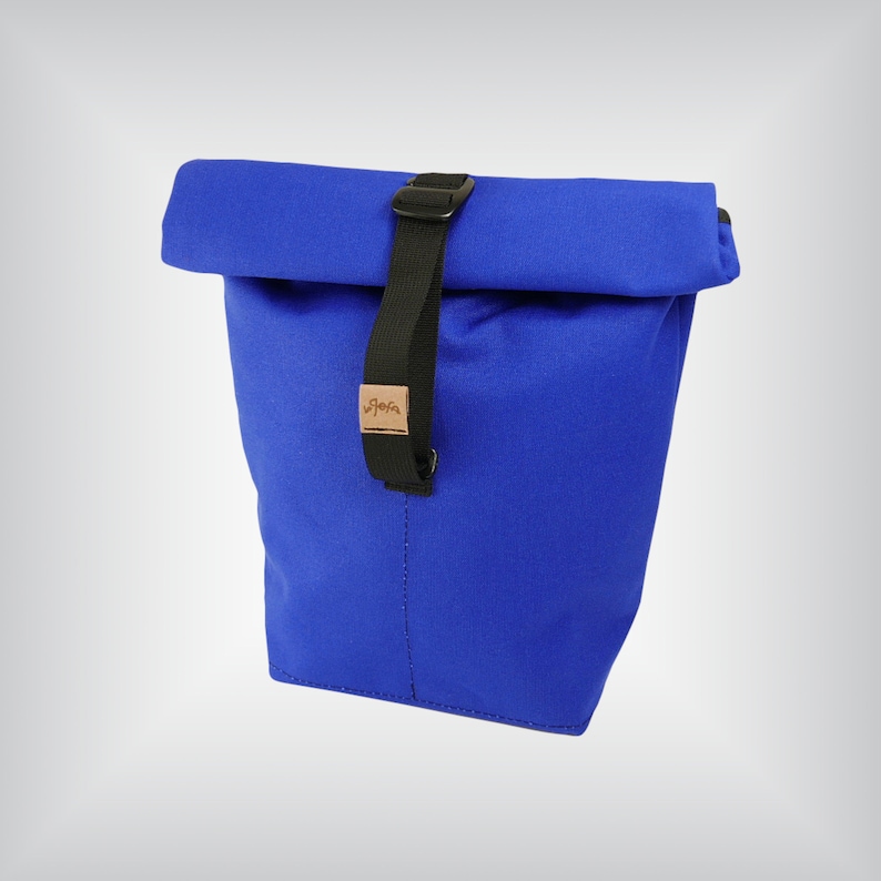 Roll top seat bag bag for Brompton enthusiasts. Water resistant, sturdy and minimalistic. image 7