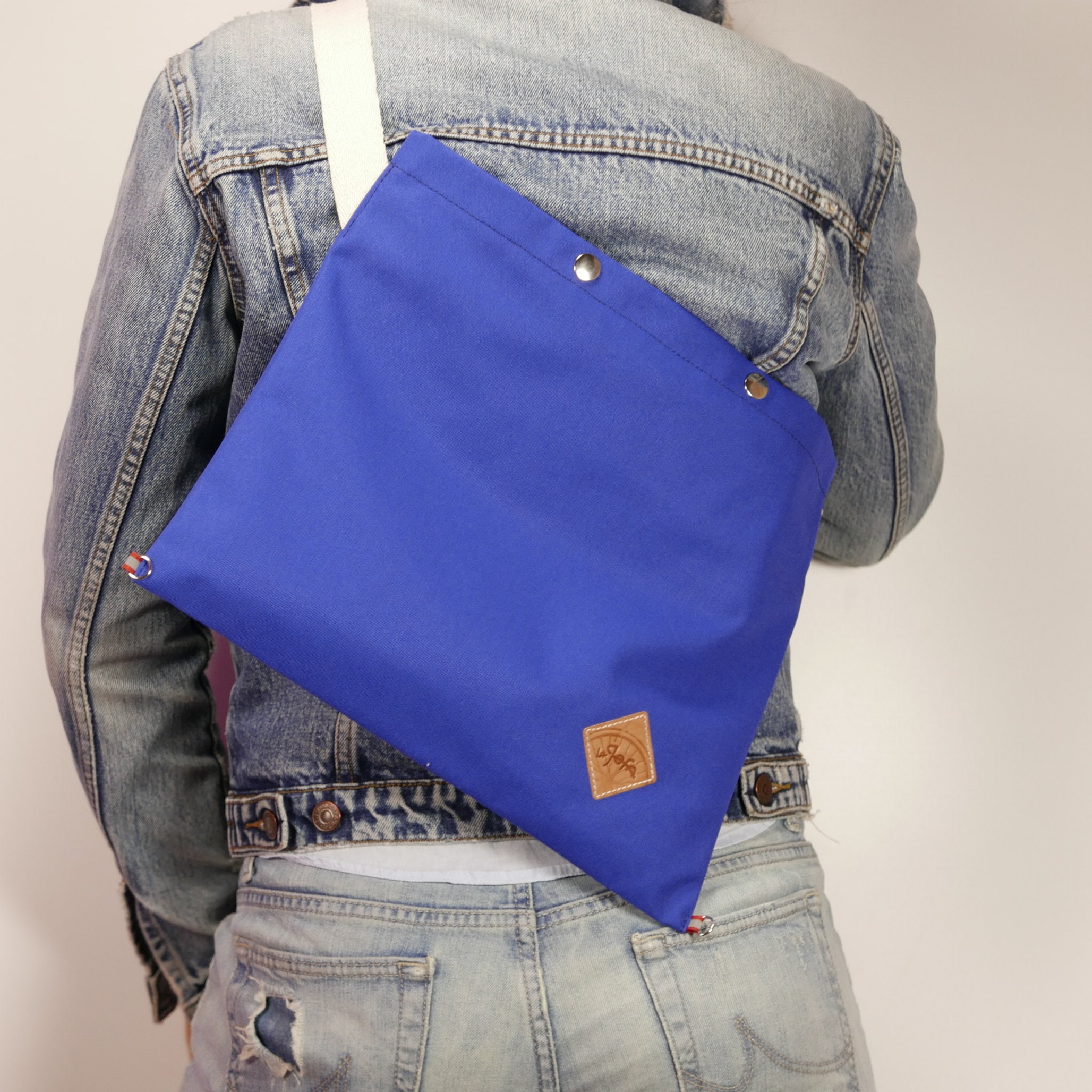 Cross Body Bag / Canvas Bag / Musette Bag / Cotton Bag