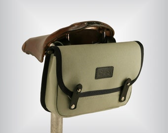 Canvas Saddle Bag / Tool Bag / Bike Bag / Bum Bag / Fanny Bag / Womens Saddle Bag / Mens Saddle Bag