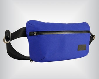 Jake Hip Logo-Appliquéd Canvas Belt Bag