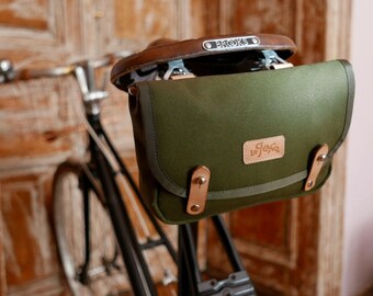 Handlebar Bag / Canvas Saddle Bag / Tool Bag / Handlebar Bag / Bum Bag / Fanny Bag / Womens Saddle Bag / Mens Saddle Bag