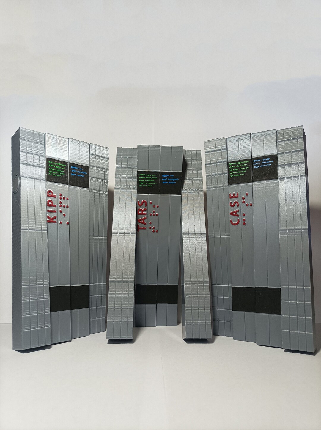 TARS, CASE and KIPP Interstellar Trio Handmade Collecting 3D Printed 3D