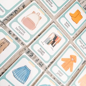 European Portuguese Flashcards- Clothing Items