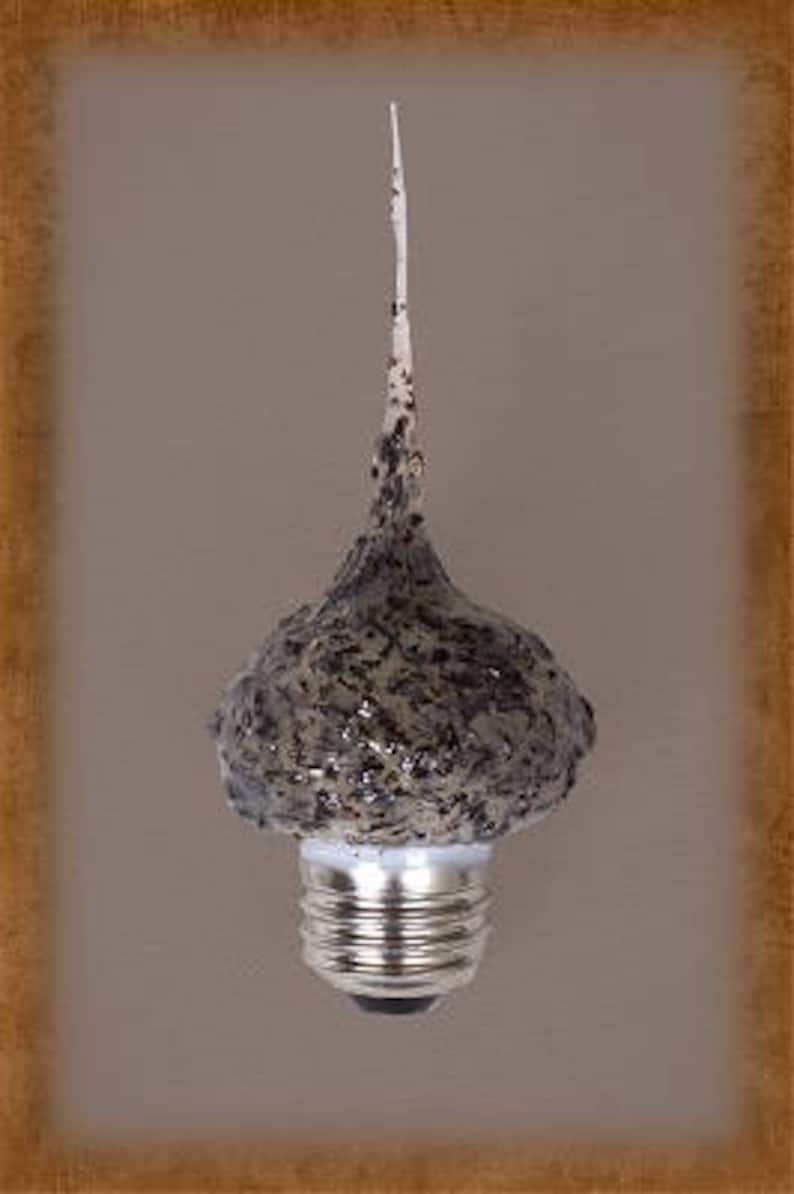 Vanilla Spice Hand Dipped Vicki Jean\u2019s Creations Candle Glow Bulb Standard Medium Base 7.5Watt