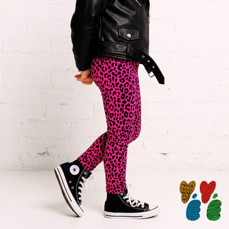 KIDS LEGGINGS 4-10 POETIC ANARCHY