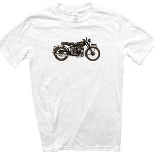 Black Shadow Vintage 1949 Motorcycle T-Shirt. Classic Bike Motorbike Tee Biker Gift