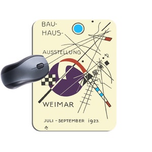 Bauhaus Ausstellung Weimar 1923 Poster Mouse Mat Mouse Pad D. Vintage German Design Exhibition Art High Quality Computer Mousepad Gift