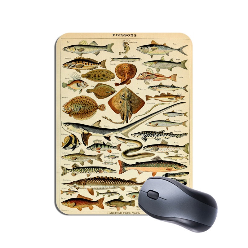 Fish Mousepad 