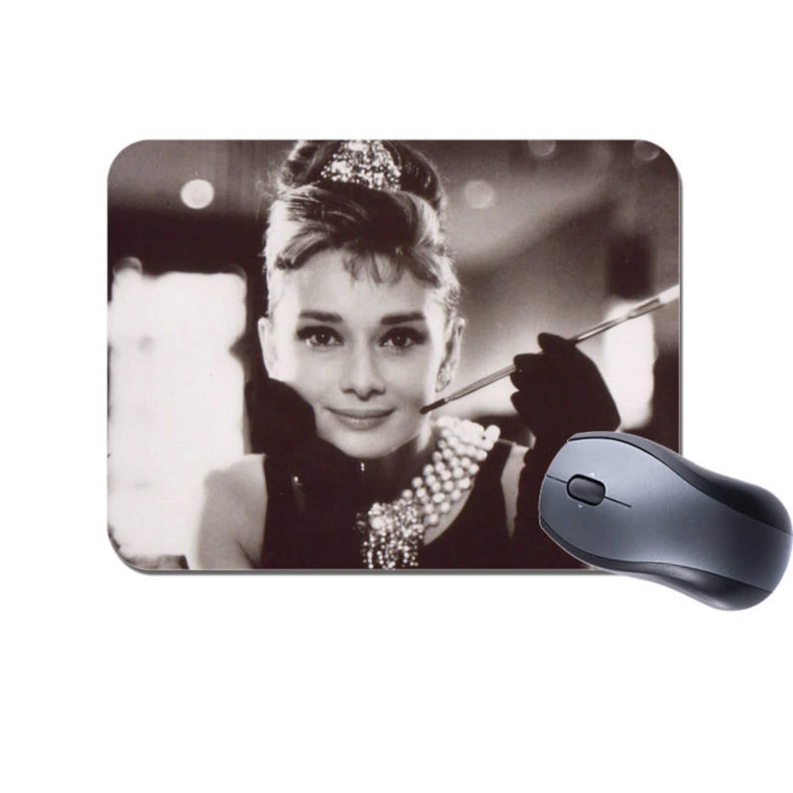 Audrey Hepburn Mouse Mat Mousepad. High Quality Computer Mouse Etsy