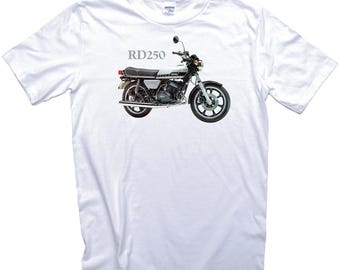 TS60 ヤマハ RZ350 YPVS T シャツ ゴロワーズ ブラック RD350 LC