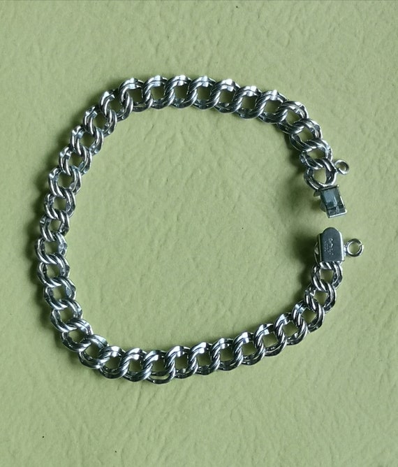 Elco vintage  sterling silver bracelet - image 1