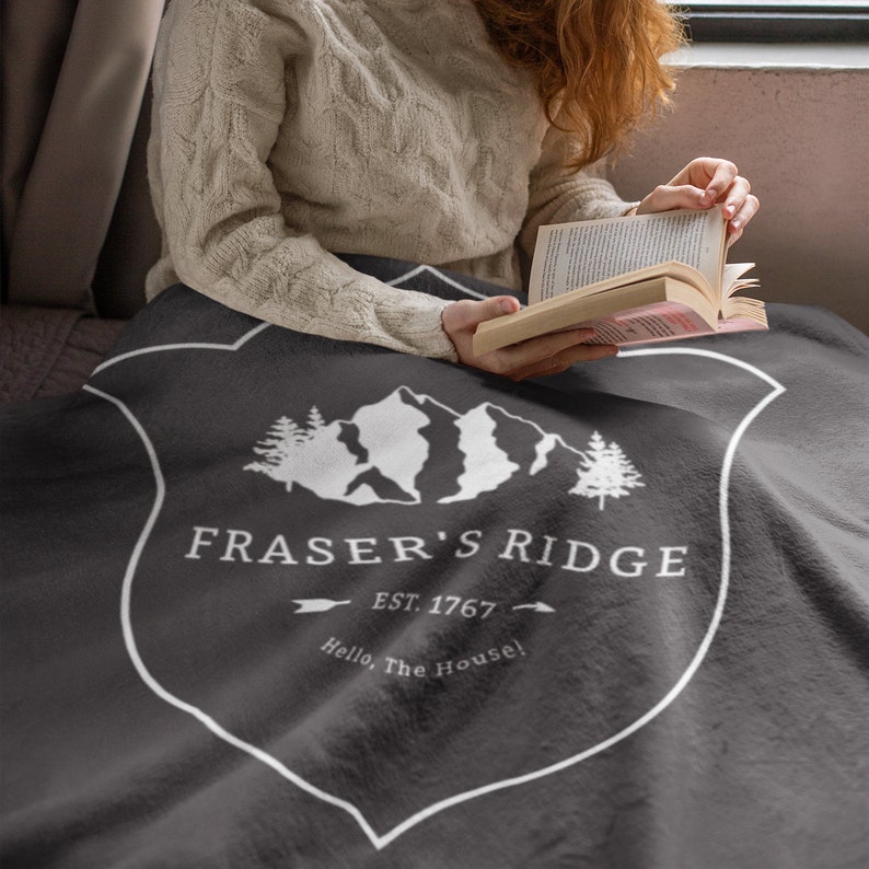 Outlander Blanket Fraser's Ridge Blanket Outlander Fan Etsy