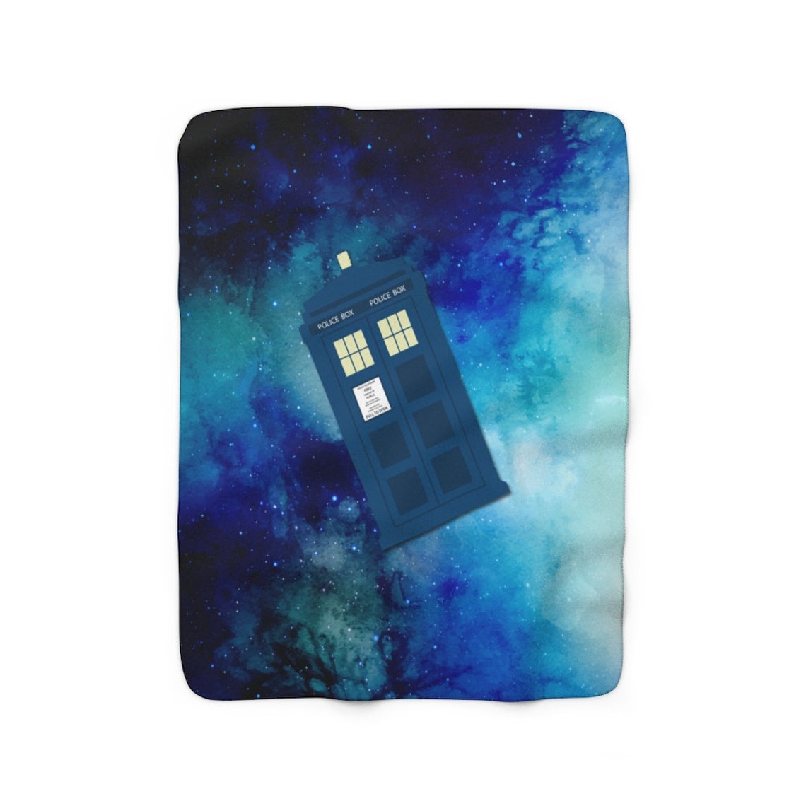 Doctor Who Blanket Tardis Blanket Dr Who Fan Gift Sherpa Etsy