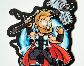 God Of Thunder Stormbreaker Sticker