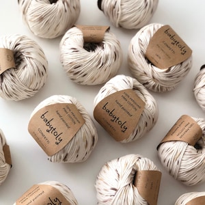 Confetti Peruvian Pima Cotton Yarn, 50 gr (1.76 oz) 106 mt (115 yrd) Super Soft Natural Hand Dyed, 100% Pima Cotton Yarn