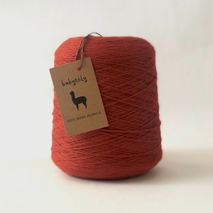 Baby Alpaca Yarn, Super Soft 100% Baby Alpaca Yarn, 1 kg (35.37 oz), sustainably produced, Alpaca friendly, Traceable Alpaca