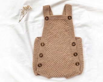 Handknitted romper main image 1