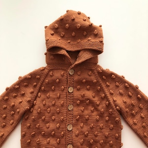 Misha&Puff Circus Stripe Hooded 易き Cardigan 