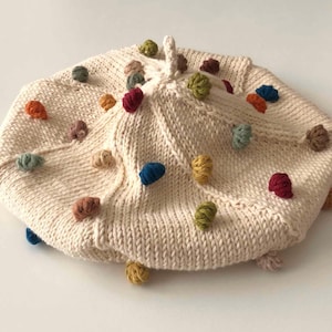 Popcorn Beret - Etsy display picture 1