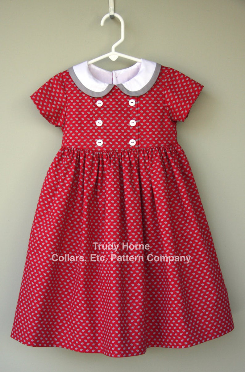 The Bodice Dress sewing pattern by Trudy Horne/Collars Etc. | Etsy