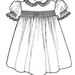 THE BAKER / Yoke Detail Drill Dress main image 1