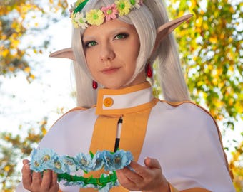 Frieren Flower Crown Wreath for Cosplay: Sousou no Frieren