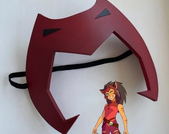 Máscara de Catra de She-Ra y las Princesas del Poder para Cosplay