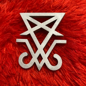 Helltaker Lucifer Broschmärke för Cosplay bild 2