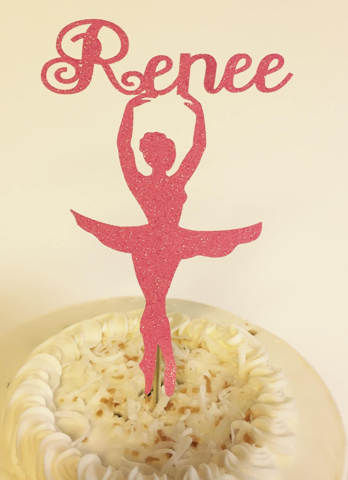 Custom Made Ballerina Cake Topperbirthday Cake Topper Etsy — free download