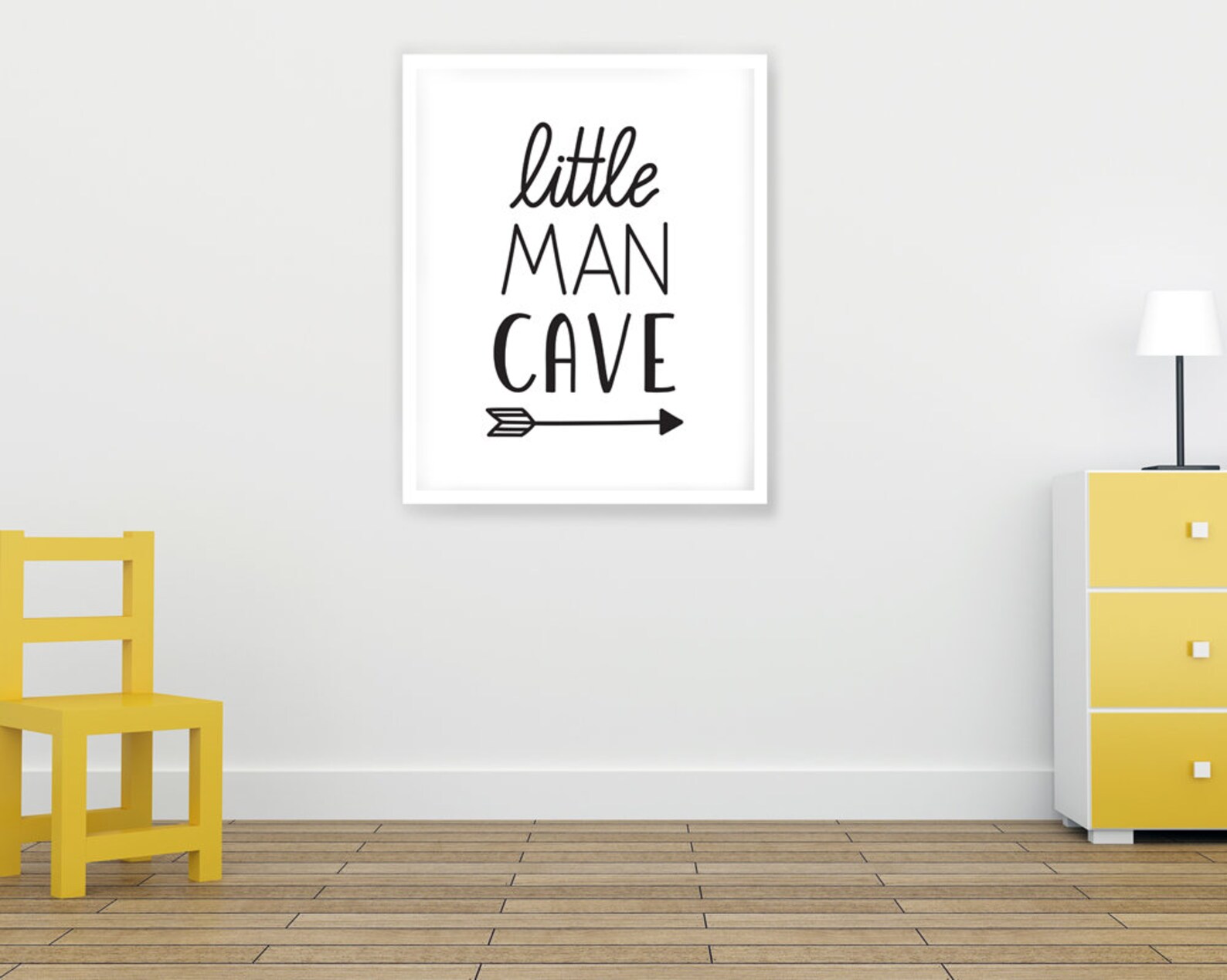 Little Man Cave Svg Dxf Little Man Cave Print Boys Room | Etsy