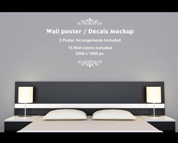 Poster Mockup Wall Mockup Room Mockup Blank Wall Mockup Etsy