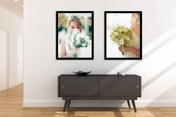 Download Frame Mockup Poster Mockup Art Mockup Wall Mockup Blank Etsy PSD Mockup Templates