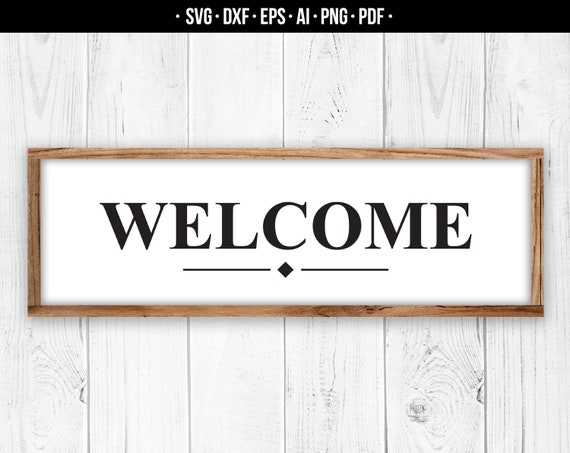 Download Welcome Svg Welcome Sign Farmhouse Rustic Decor Printable Etsy Yellowimages Mockups