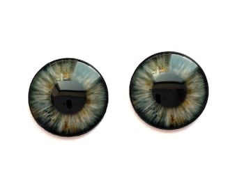 Blythe Glass Eye Chips - RZ004 14mm Doll EyeChips