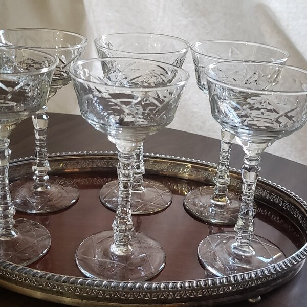 Coupe Glasses Etsy