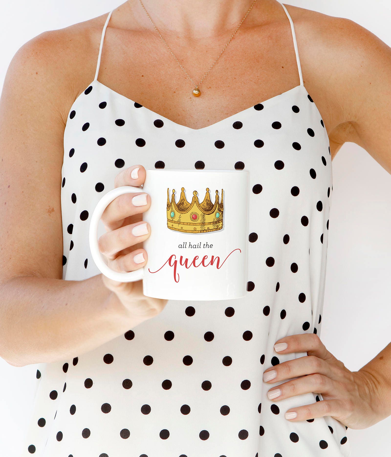All Hail The Queen Mug Gift for Her Gifts for Friends Mug Etsy