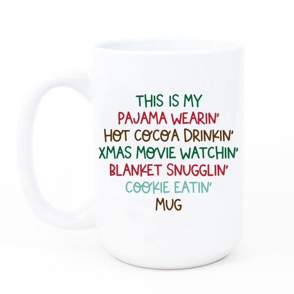 The Santa Clause Movie Hot Cocoa Mug Etsy