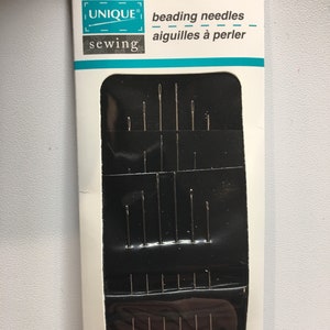 Beading Essentials - Unique Beading Needles - Perfect for Seed Beads and Other Tiny Beads! Size 10, 12 and 13 Needles - 18 Pieces