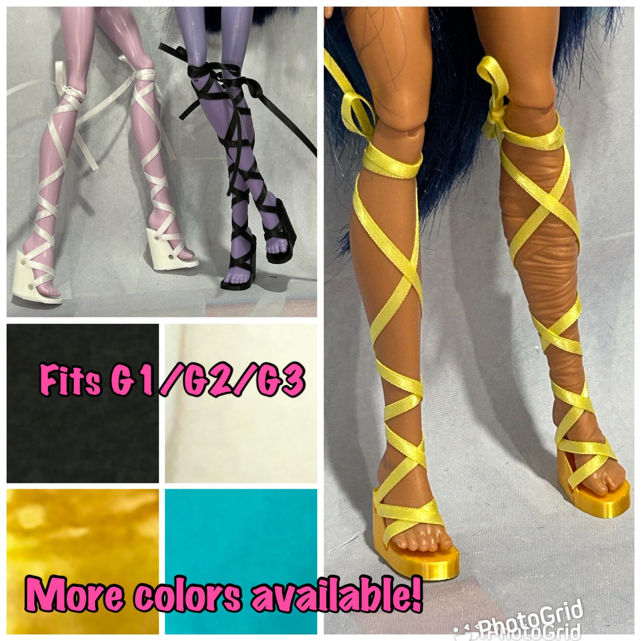 ご予約品 モンスターハイ お洋服 靴 1pair High Quality Original Shoes for Monster High Doll High