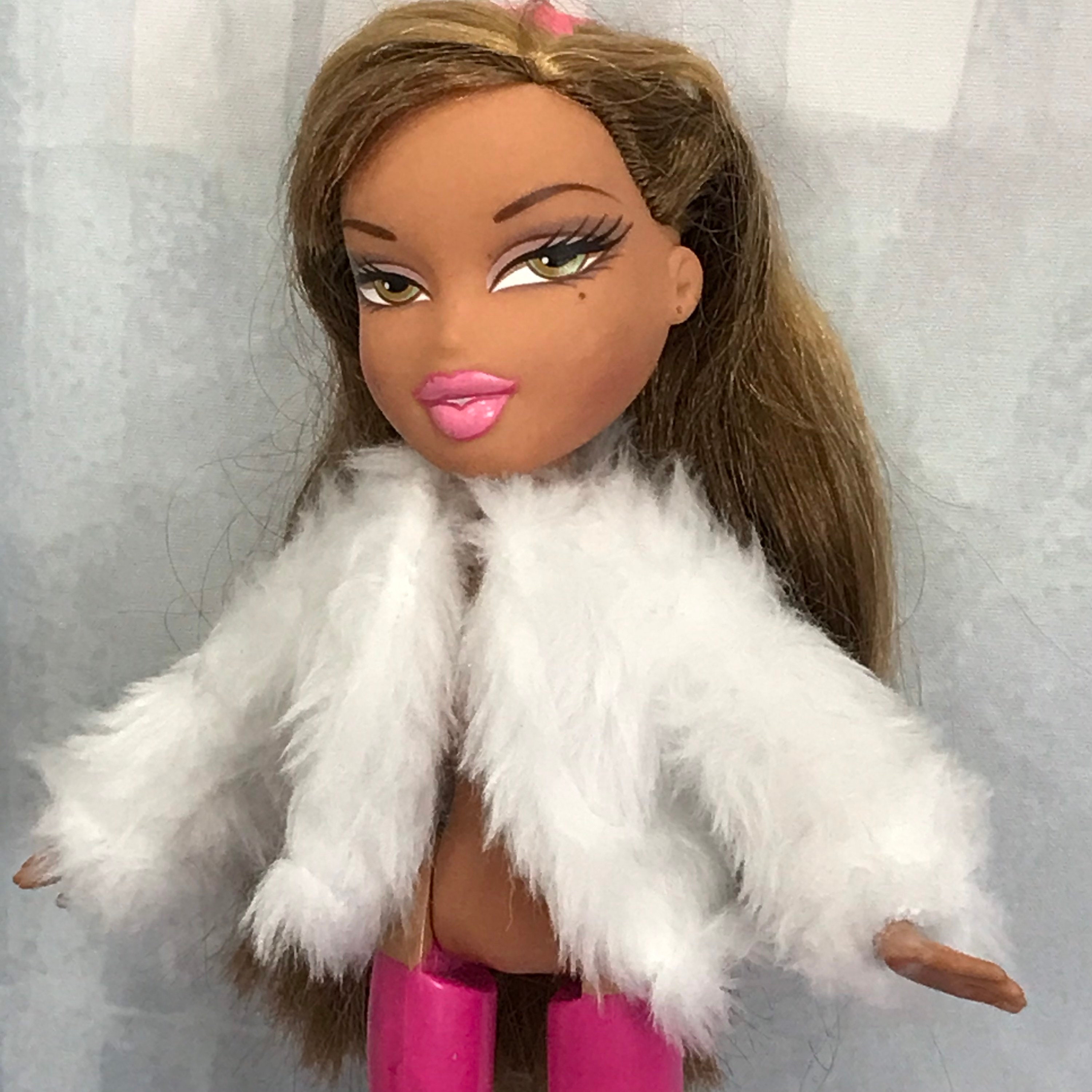 White Faux Fur Jacket For Original Style Bratz Dolls Bratz | Etsy