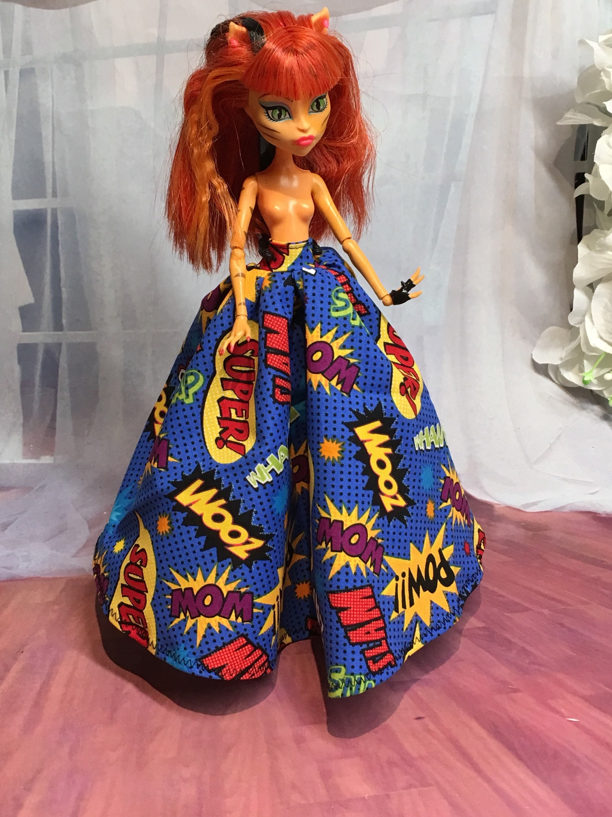 monster high doll dress