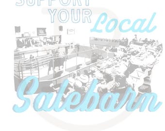 Utilisation commerciale Soutenez votre graphique Salebarn local// chevreau de vache///PNG//Téléchargement instantané